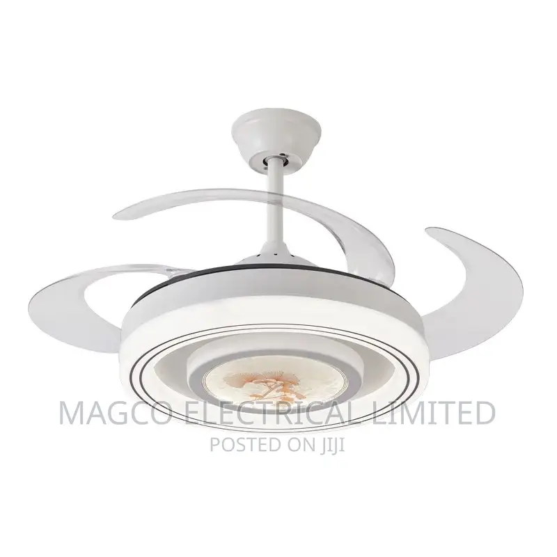 Ceiling Fan Light With Remote in Airport Residential Area Home