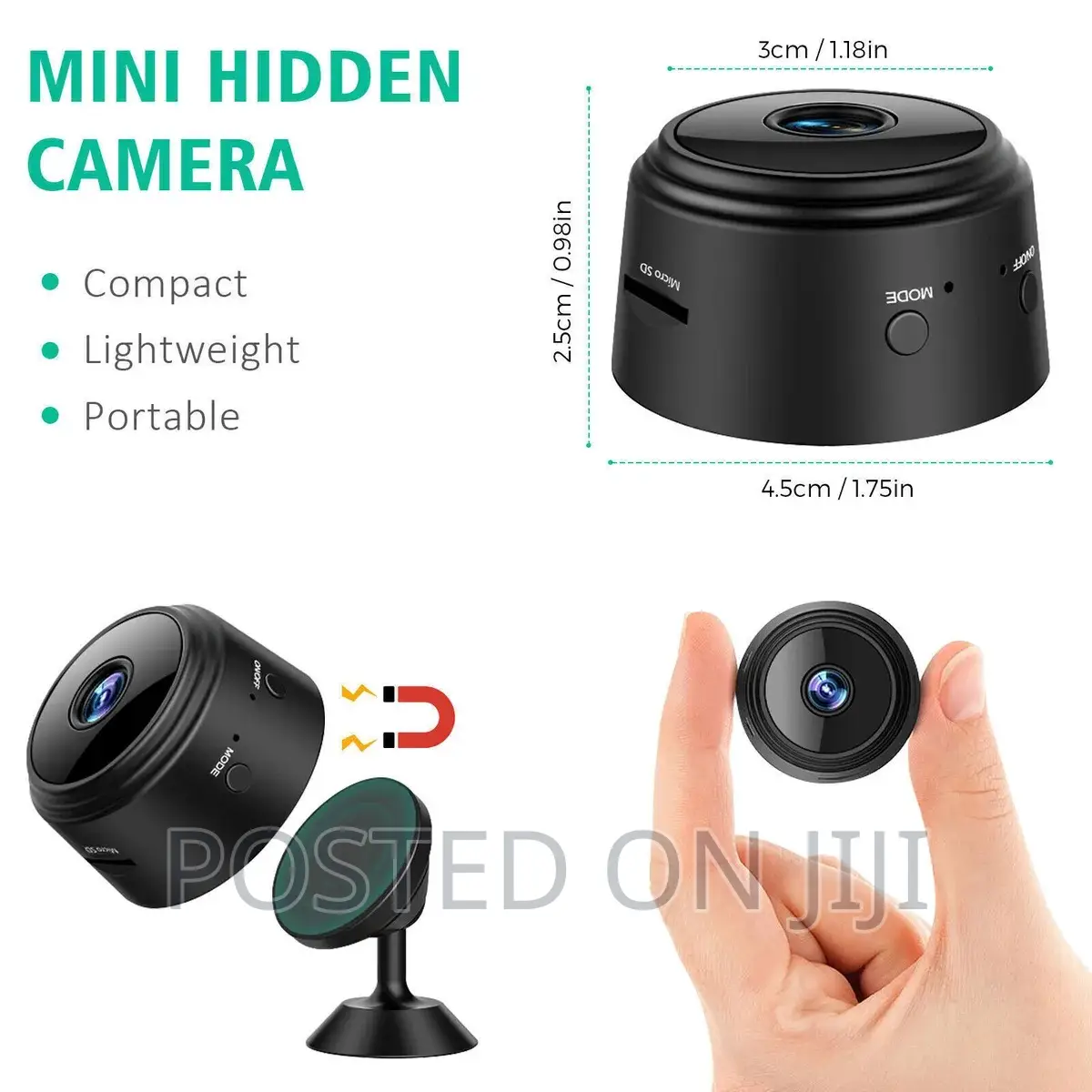 Mini Spy Camera for Surveillance in Accra Metropolitan Security