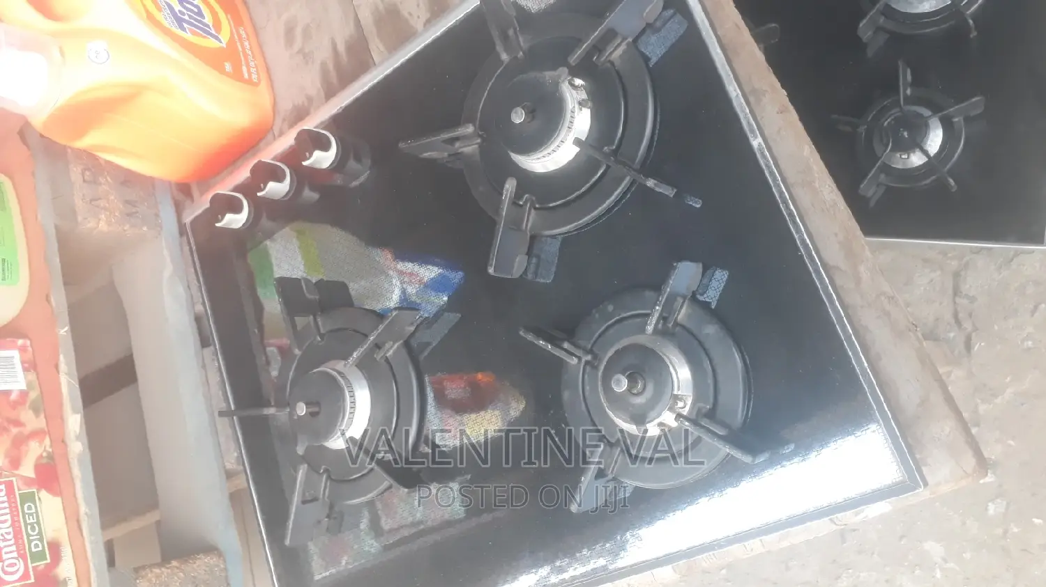 3 Burner Table Top Cooking Stove Strong With Glass Top in Darkuman