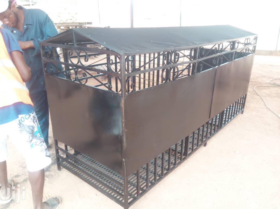 3 In 1 Heavy Duty Dog Pet Cage/ Anti Rust Coated in Adenta Pet