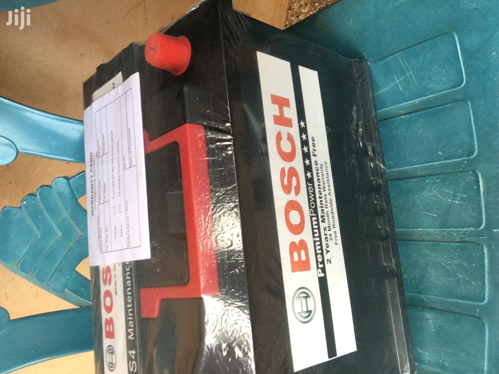 Car Batteries Bosch + 1 Year Warranty in Akweteyman Vehicle Parts