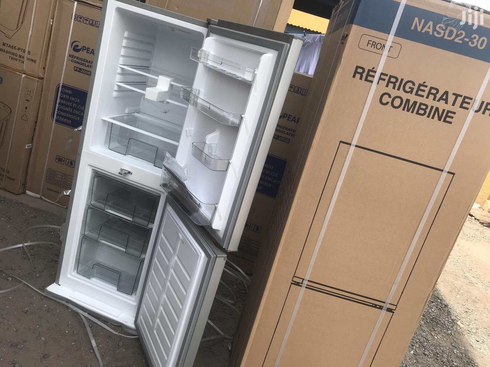 200litres Nasco NASD227 Double Door Bottom Freezer Fridge in Adabraka