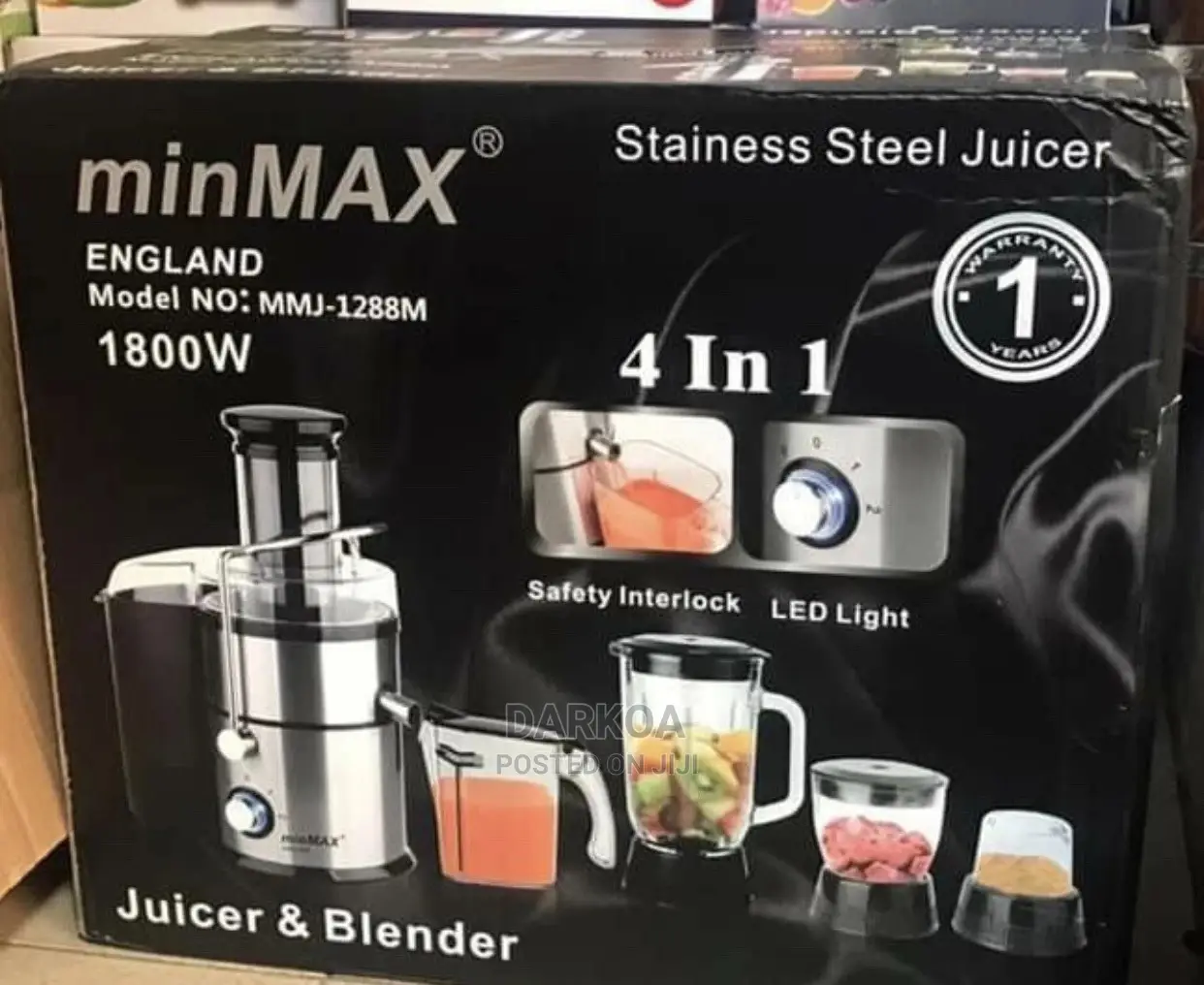 Juicer Extractor (4 in 1) in Accra Metropolitan Kitchen Appliances