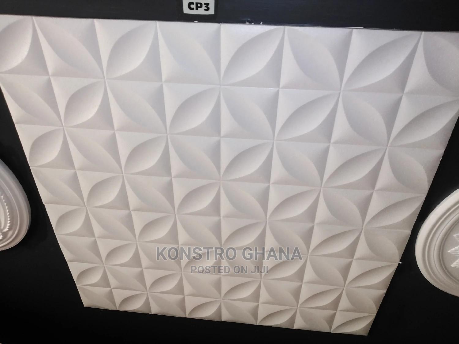 Styrofoam Ceiling Panels (Original) in Accra Metropolitan Building