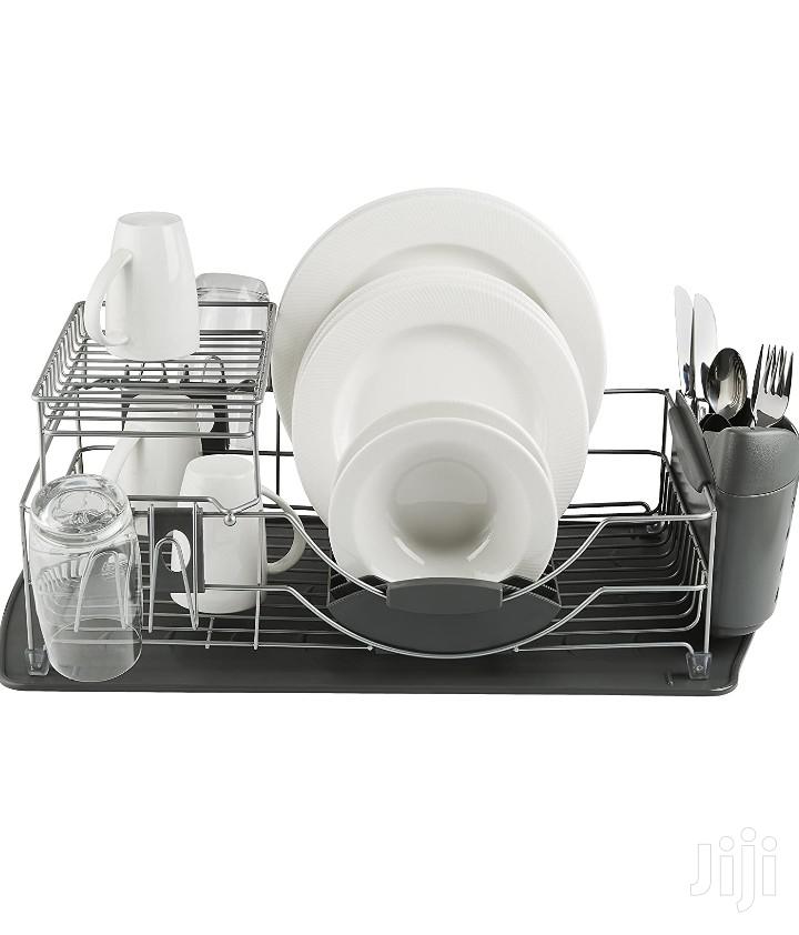 Tower Compact 2Tier Dish Rack With Cutlery Drainer in Accra Metropolitan Kitchenware