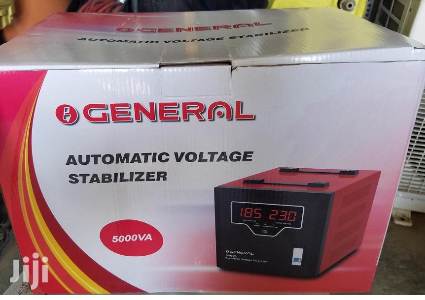 General 5000va /3000w DIGITAL Automatic Voltage Stabilizer in Achimota