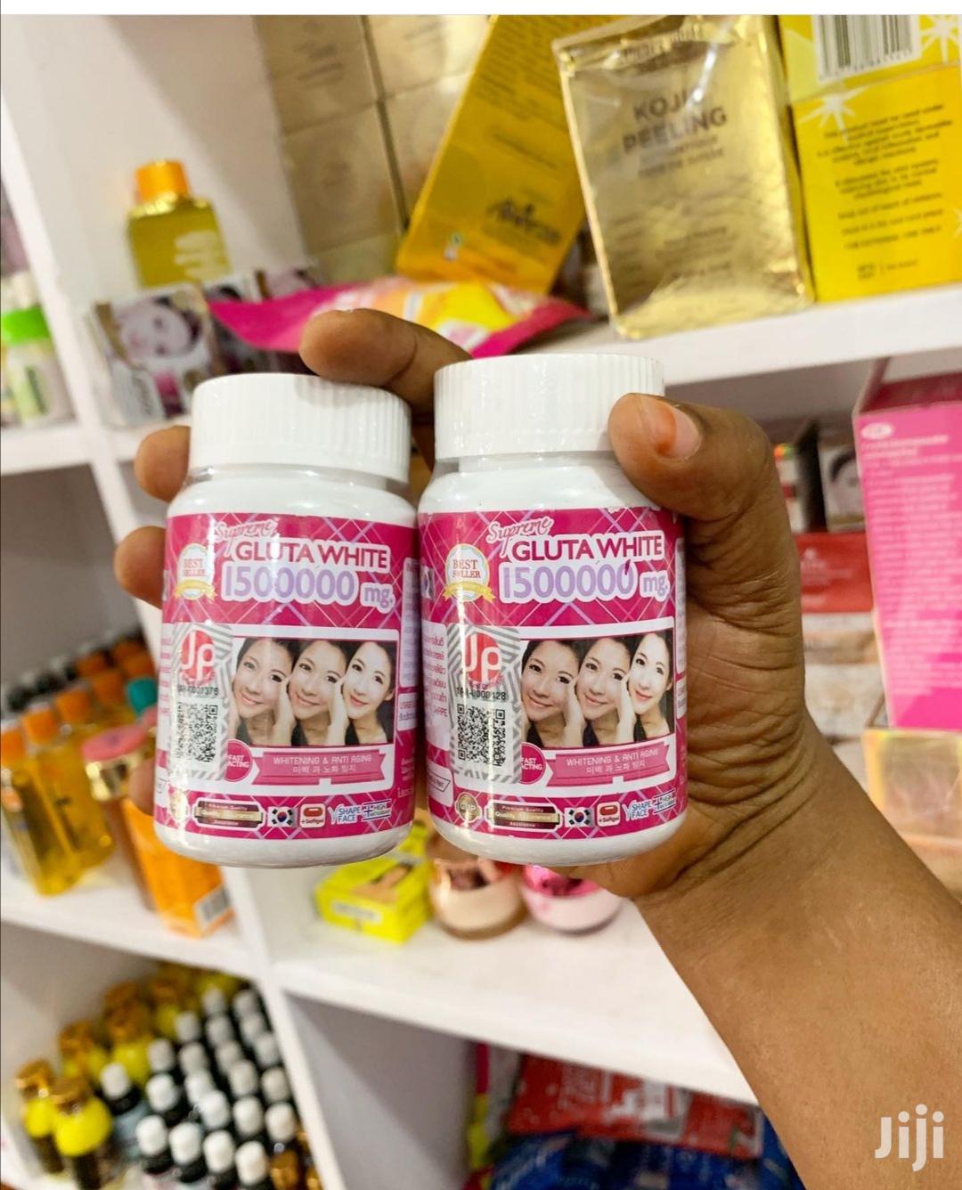 Supreme Gluta White Skin Lightening Pills in Osu Vitamins