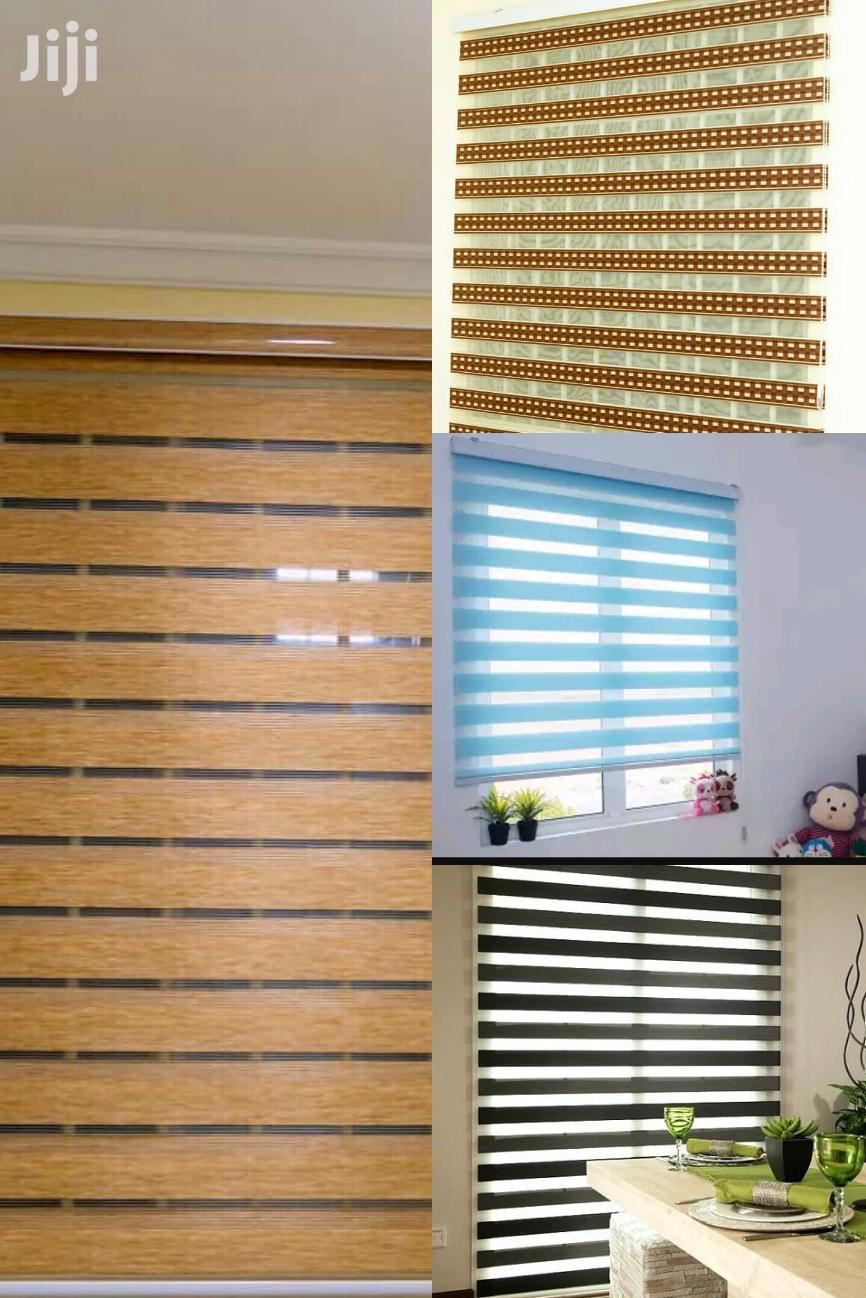 Brightly Colored Window Blinds in Sunyani Municipal Windows, Idyllic